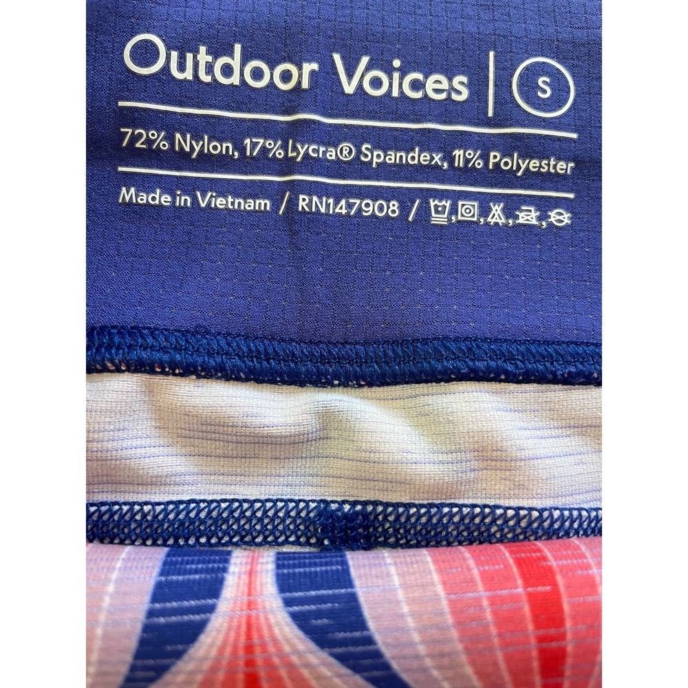 Outdoor Voices Women's Core 7” Short Athletic Biker Shorts Size Small TechSweat - Picture 4 of 6